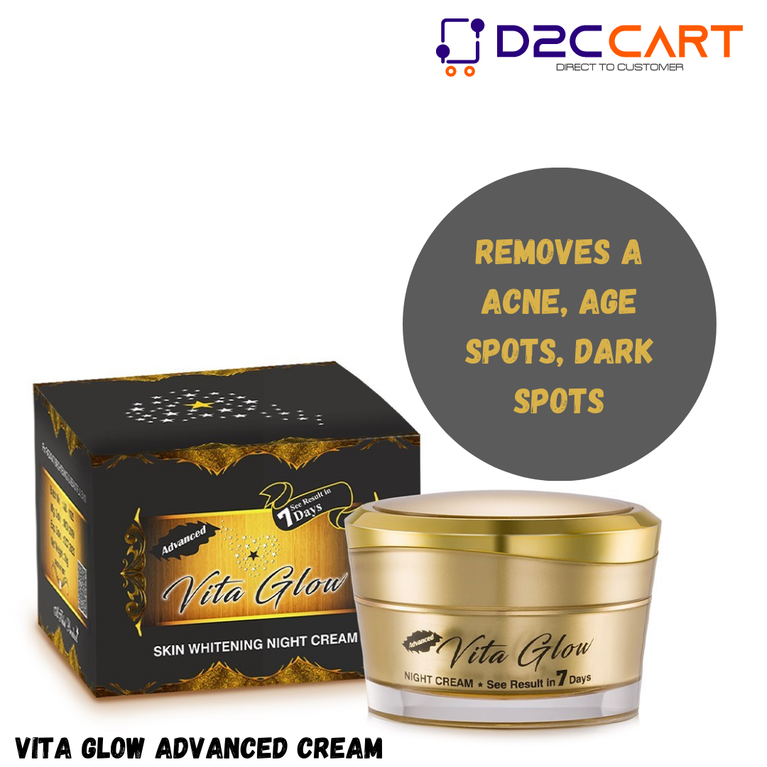 Shop Online Advanced Vita Glow Skin Whitening Cream D Ccart